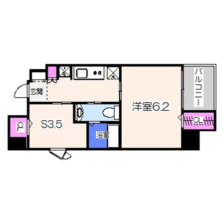 ディアコート宿屋町の物件間取画像